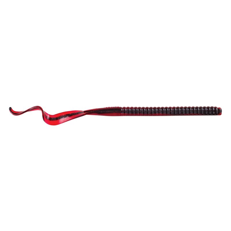 Berkley PowerBait Power Worm 12" Soft Bait 5-Pack Bloodline - Frsh Wtr Soft Plastic at Academy Sports