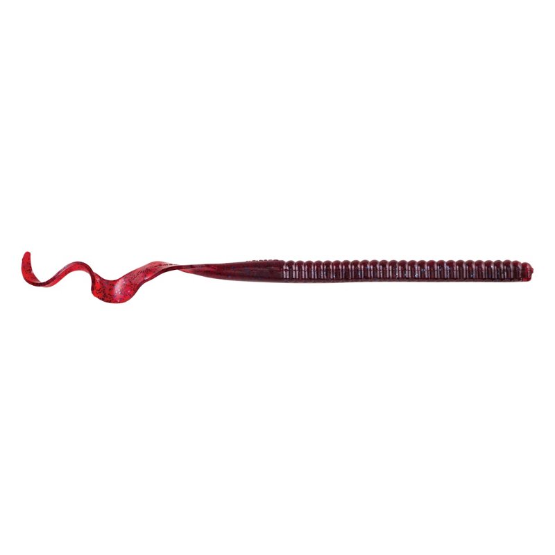 Berkley PowerBait Power Worm 12" Soft Bait 5-Pack Plum - Frsh Wtr Soft Plastic at Academy Sports