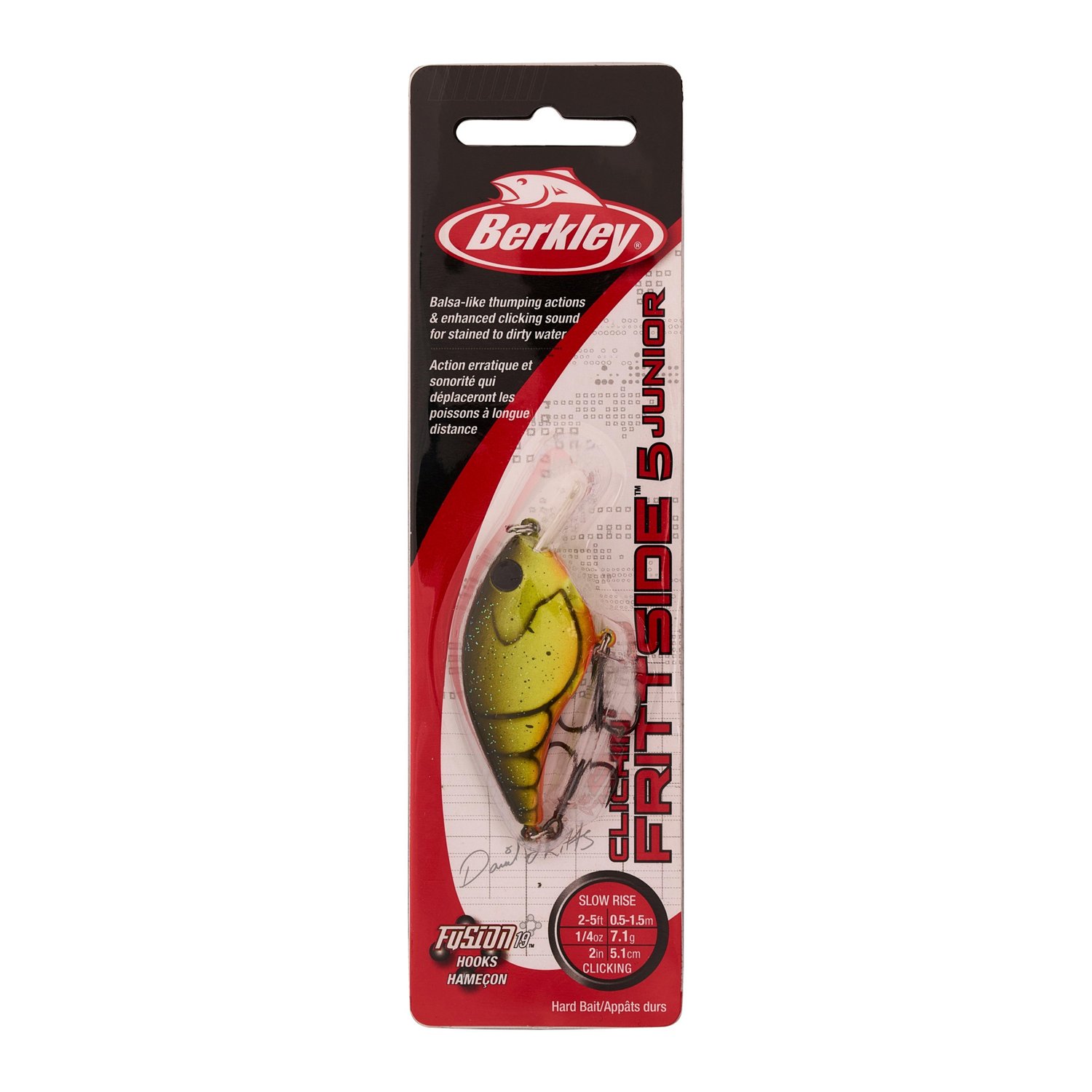 Berkley Clickin' Frittside™ 5 Junior 1/4 oz Crankbait                                                                          - view number 5