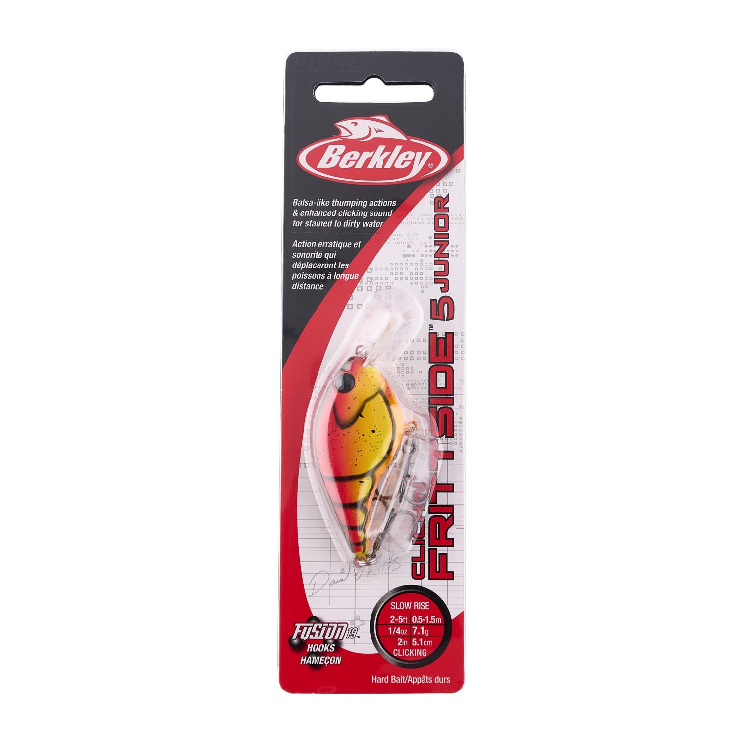 Berkley Clickin' Frittside™ 5 Junior 1/4 oz Crankbait                                                                          - view number 5