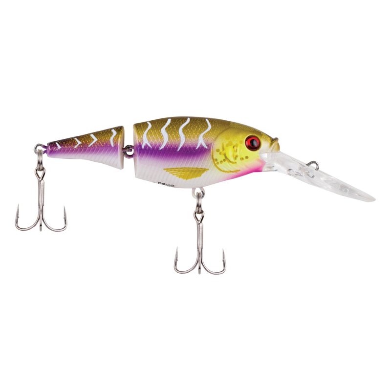Berkley Flicker Shad Jointed Lure Purple Tiger, 1/3 Oz - Frsh Water Hard Baits at Academy Sports