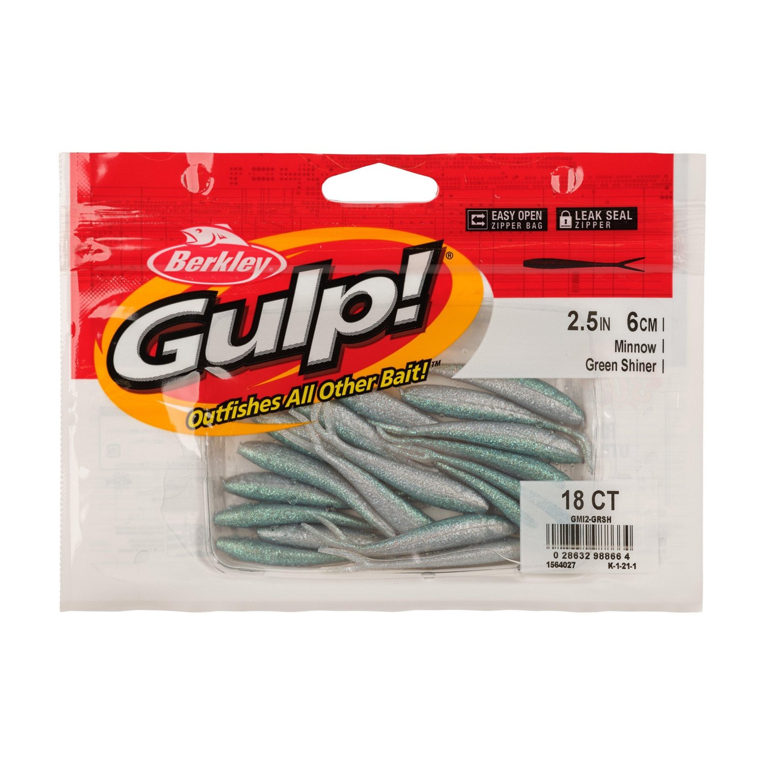Berkley Gulp!® 2-1/2 in Minnow Baits 18-Pack - view number 4
