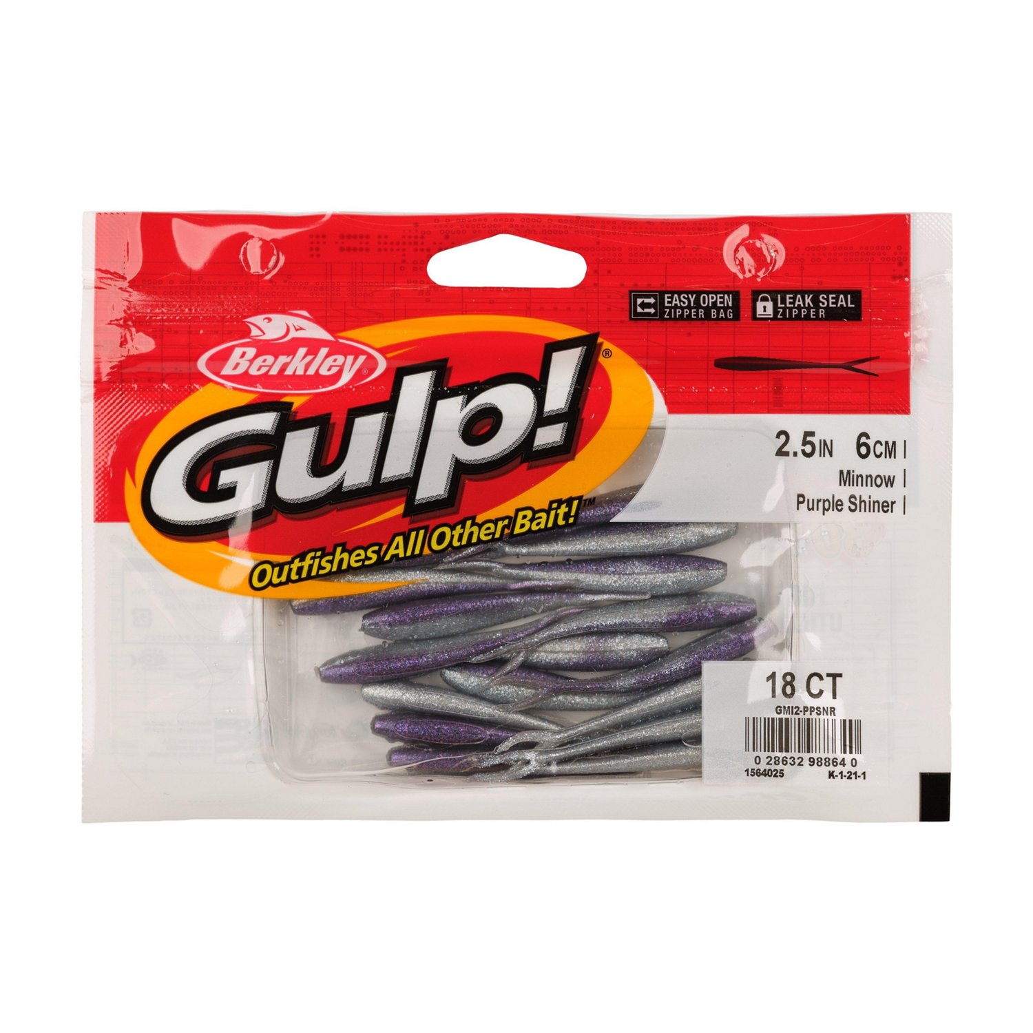 Berkley Gulp!® 2-1/2 in Minnow Baits 18-Pack - view number 4