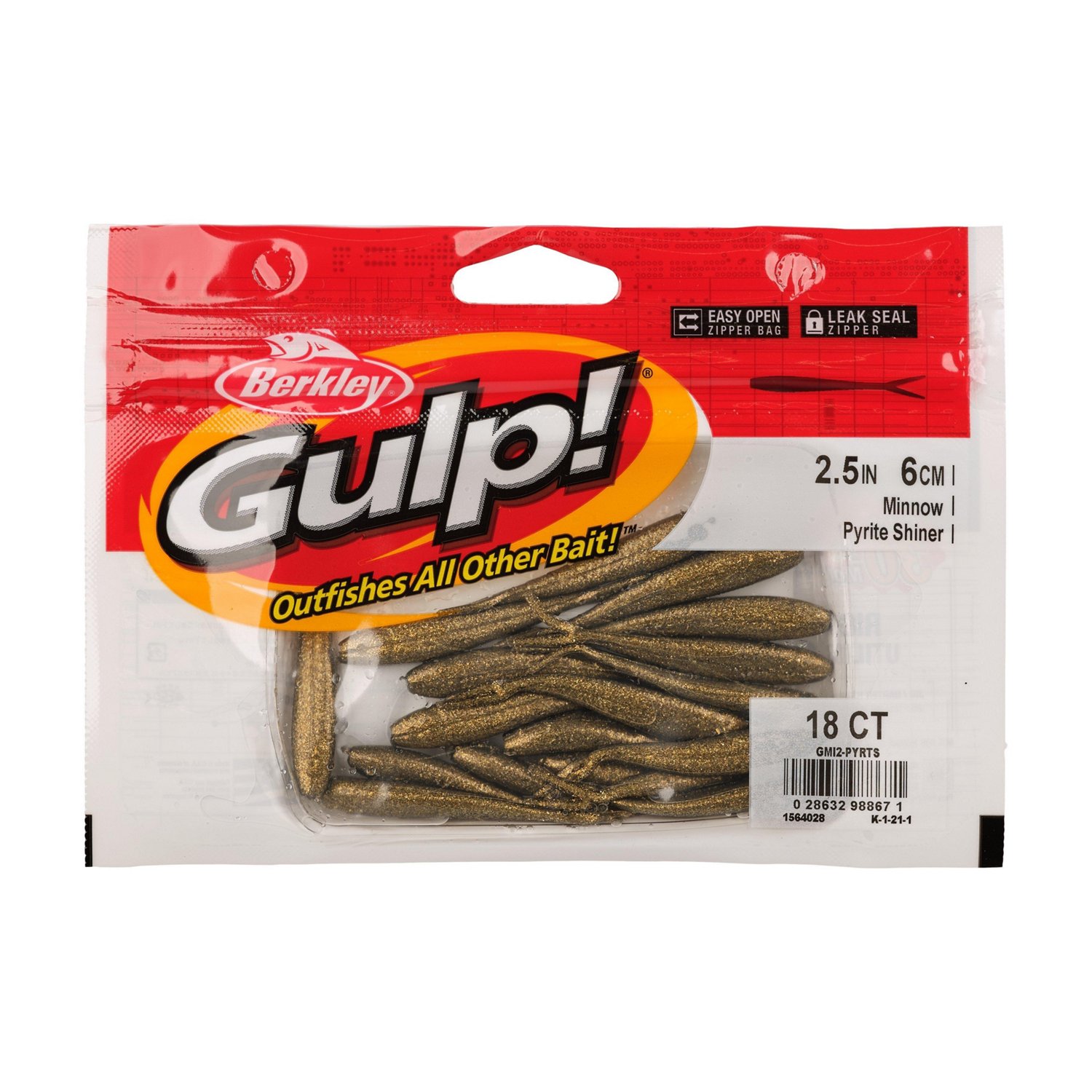 Berkley Gulp!® 2-1/2 in Minnow Baits 18-Pack - view number 4