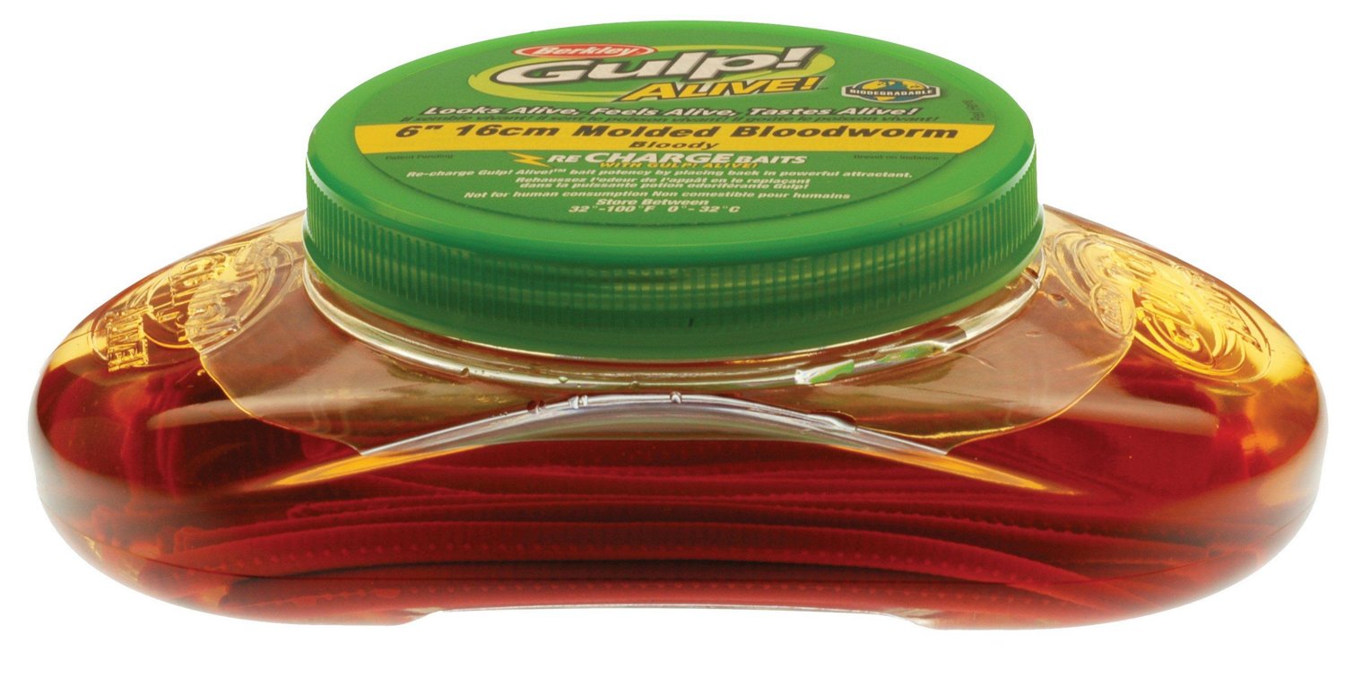 Berkley Gulp!® Alive!® 6 in Saltwater Bloodworm Bait - view number 2