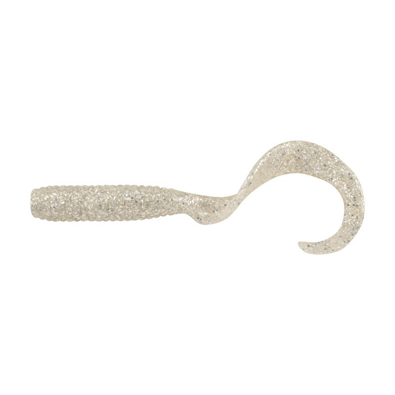 Berkley Gulp 4 in Grubs 8-Pack White Bling - Frsh Wtr Soft Plastic at Academy Sports
