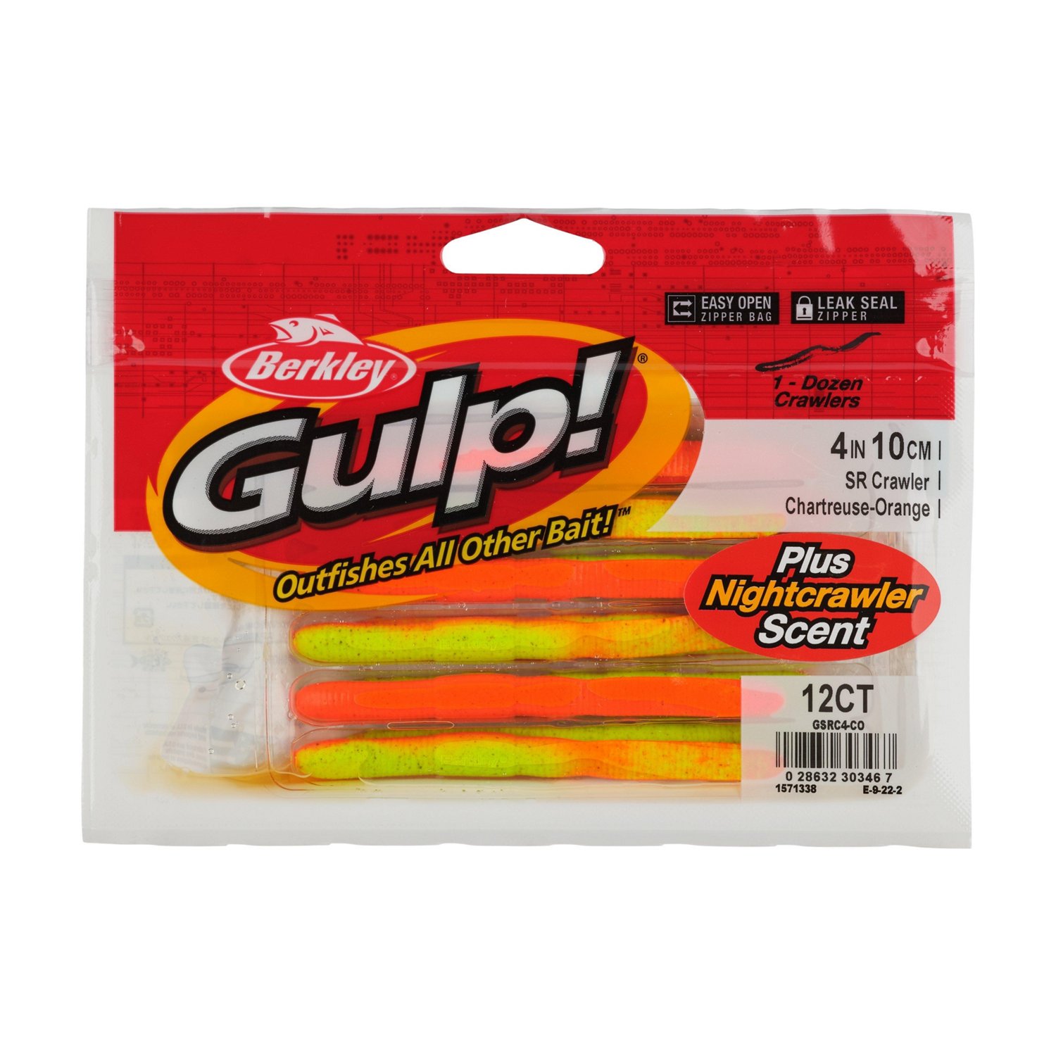 Berkley Gulp! 4in SR Crawler 12-Pack                                                                                             - view number 5