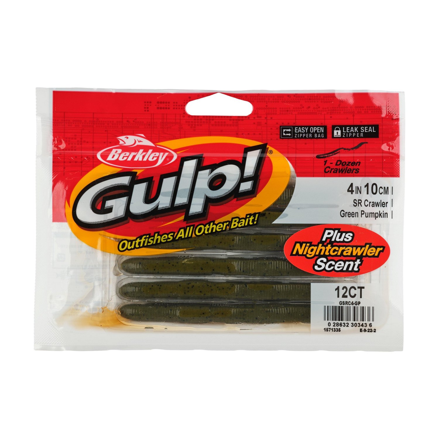 Berkley Gulp! 4in SR Crawler 12-Pack                                                                                             - view number 5