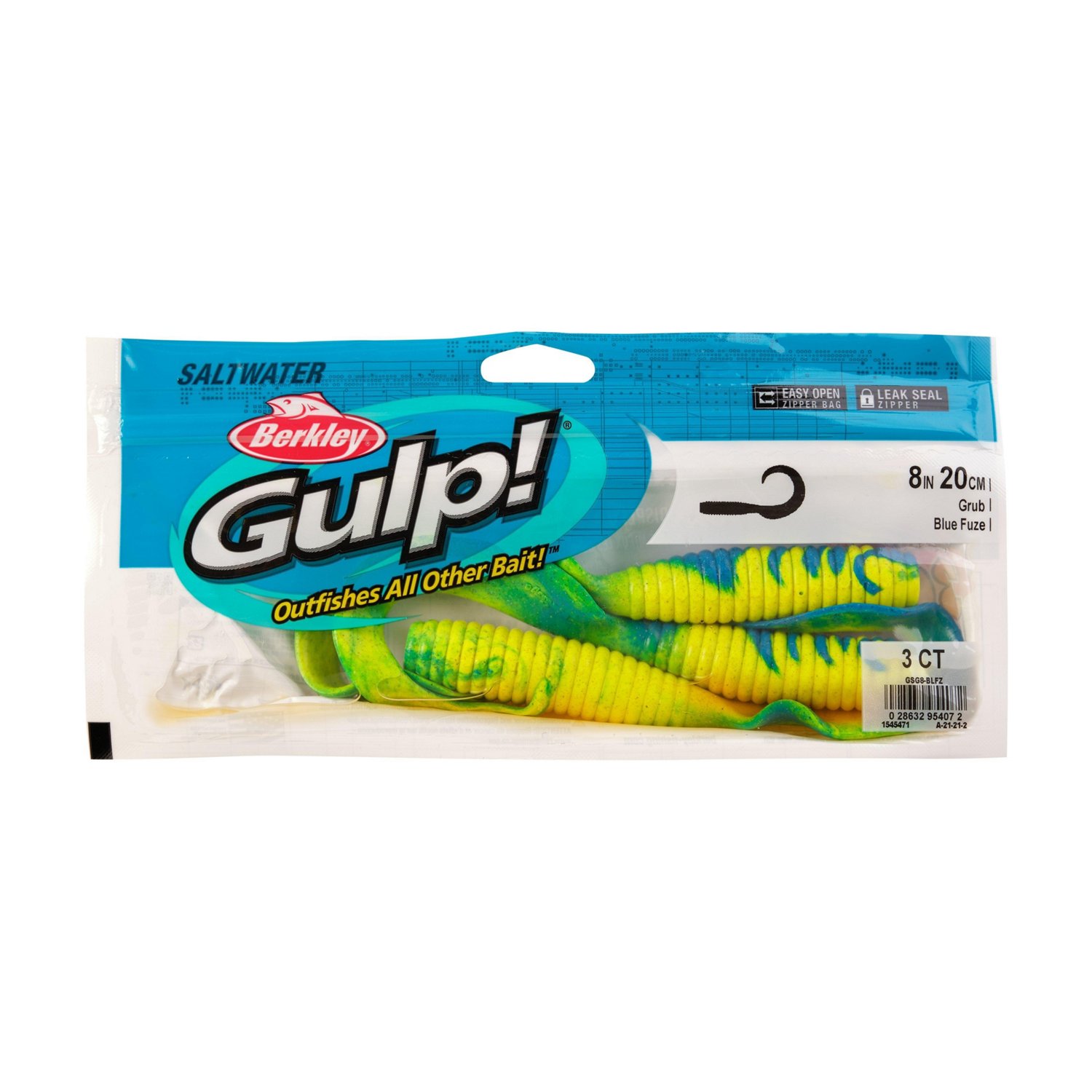 Berkley Gulp! 8 in Saltwater Grub - view number 4