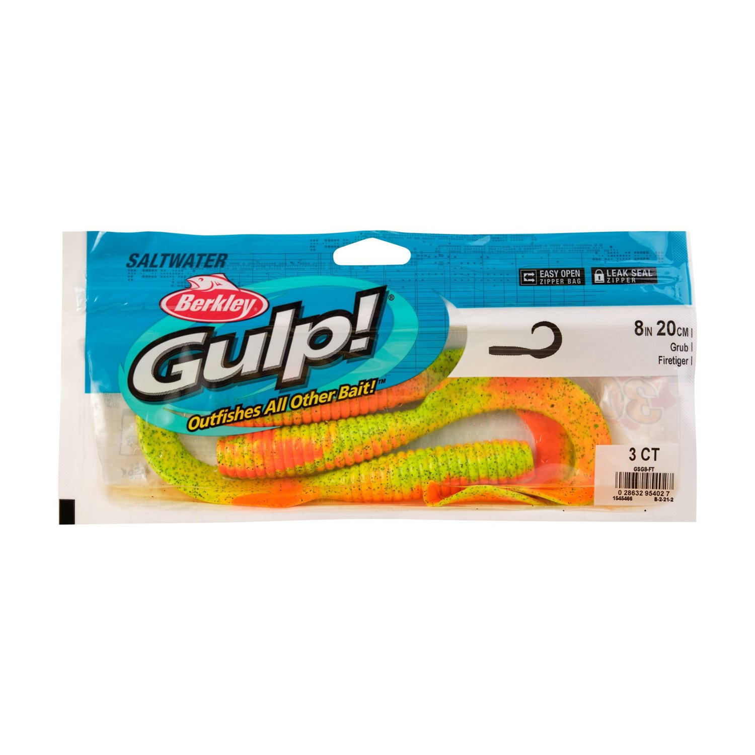 Berkley Gulp! 8 in Saltwater Grub - view number 4