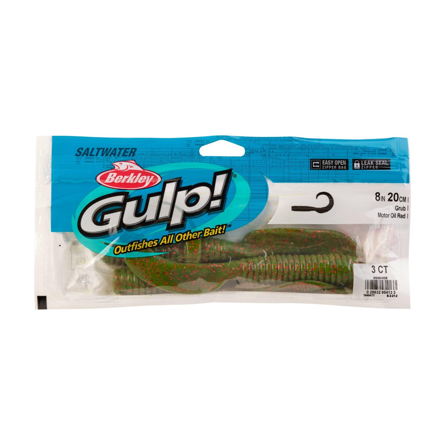 Berkley Gulp! 8 in Saltwater Grub - view number 4