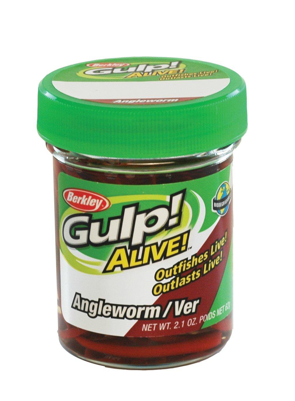 Berkley Gulp Alive 1 Angle Worm Bait Jar
