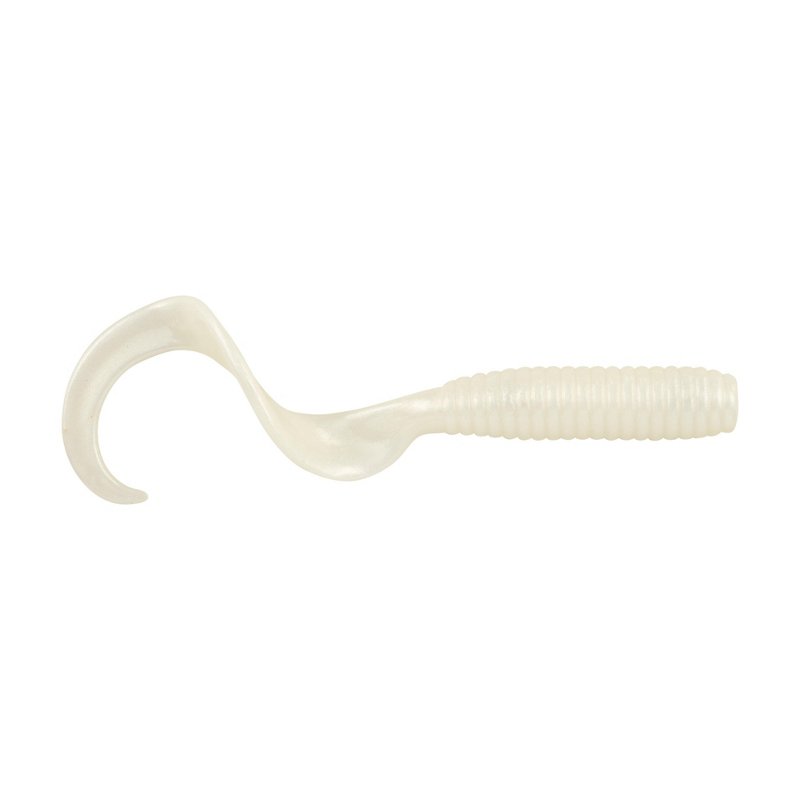 Berkley Gulp Alive Grub 4 in Half Pint Soft Bait Pearl White - Frsh Wtr Soft Plastic at Academy Sports