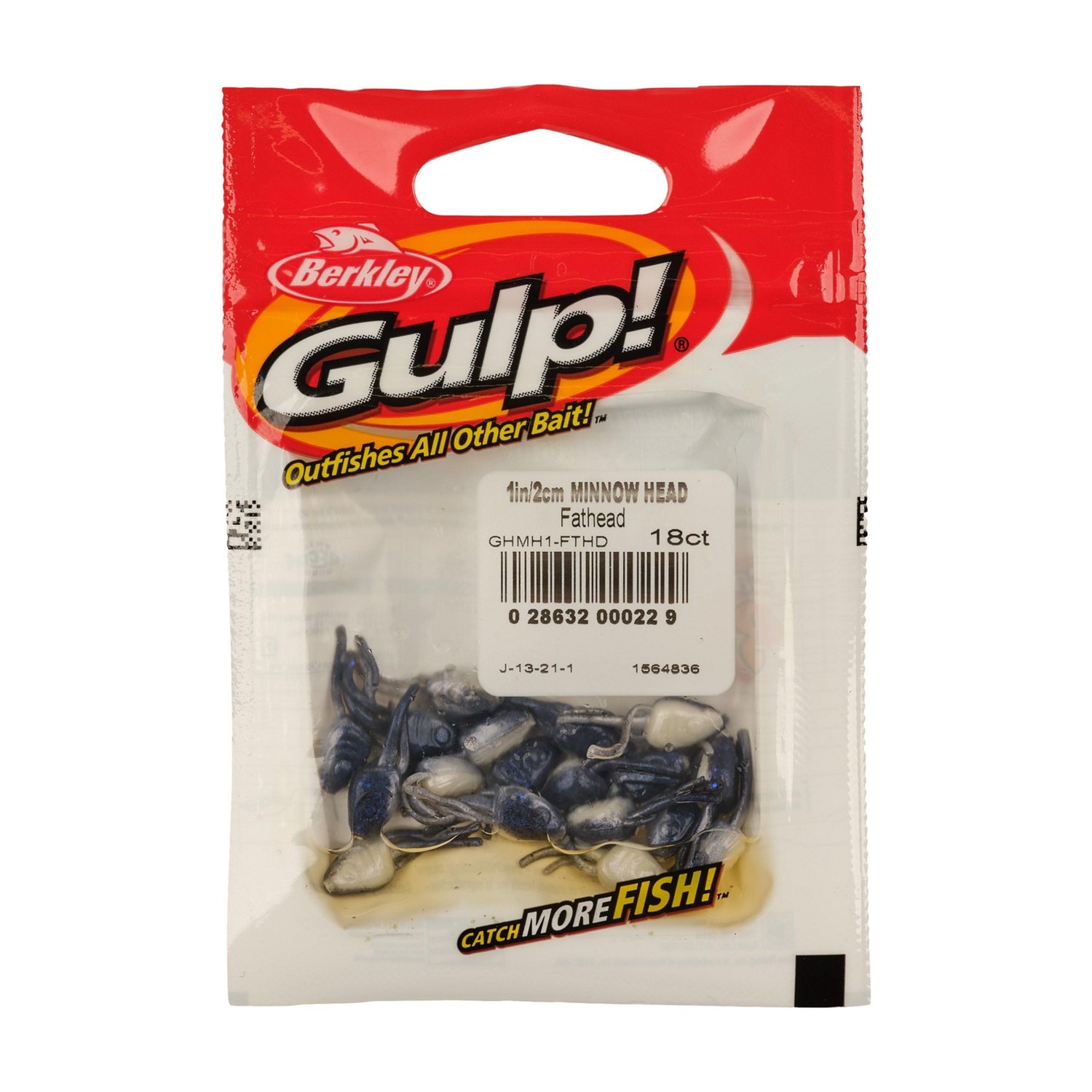 Berkley Gulp! Minnow Head 1 in Fathead 18-Pack                                                                                   - view number 4