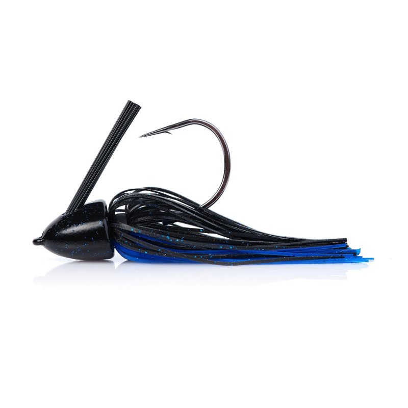 Berkley Heavy Cover Jig Black/Blue, 1-1/4 Oz - Fresh Water Jigs And Spoons at Academy Sports