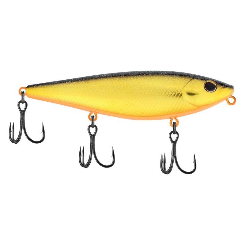 Berkley HighJacker 100 Saltwater 2/3 oz Topwater Baits Black Gold - Salt Water Hard Baits at Academy Sports