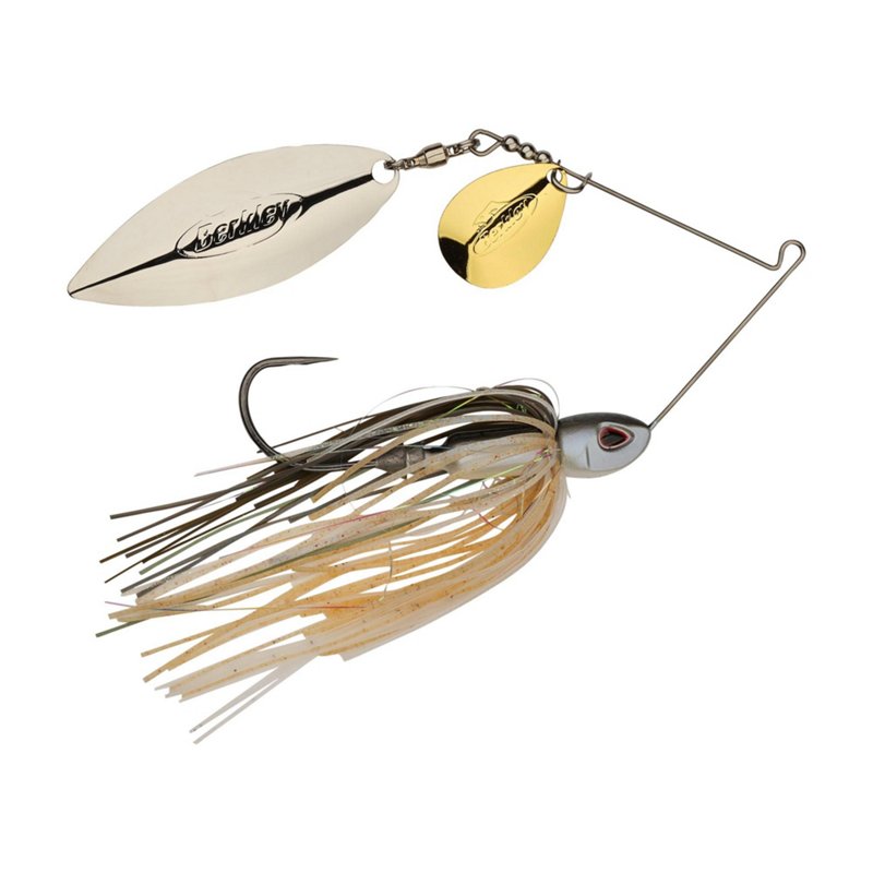 Berkley Power Blade Compact 3/4 oz Colorado Willow Spinnerbait Herring/Gold/Silver - Frsh Water Wire Baits at Academy Sports