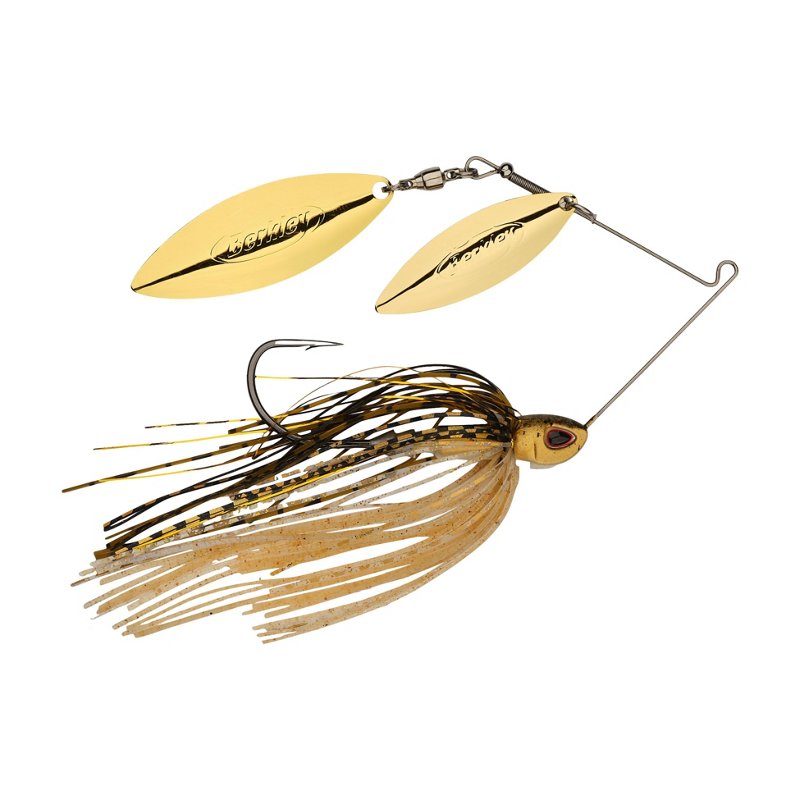 Berkley Power Blade Compact 3/8 oz Willow Willow Spinnerbait Crypto/Gold - Frsh Water Wire Baits at Academy Sports