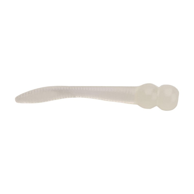 Berkley PowerBait 1-1/4 in Whipworm Baits 15-Pack Glow White - Frsh Wtr Soft Plastic at Academy Sports