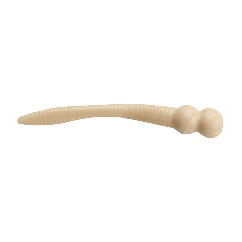 Berkley PowerBait 1-1/4 in Whipworm Baits 15-Pack Natural White - Frsh Wtr Soft Plastic at Academy Sports