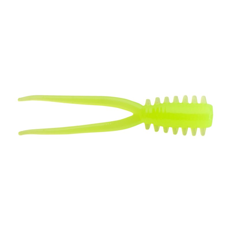 Berkley PowerBait 1-1/4 in Wishbone Baits 14-Pack Chartreuse - Frsh Wtr Soft Plastic at Academy Sports
