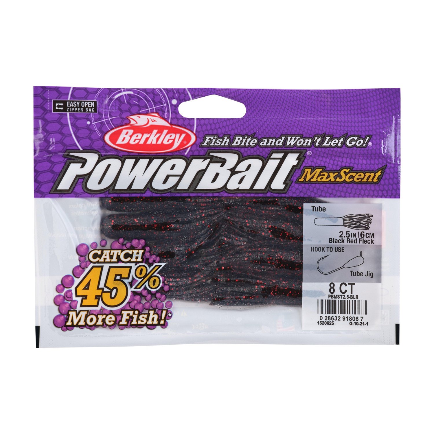 Berkley PowerBait® 2-1/2 in MaxScent Tubes 8-Pack - view number 3