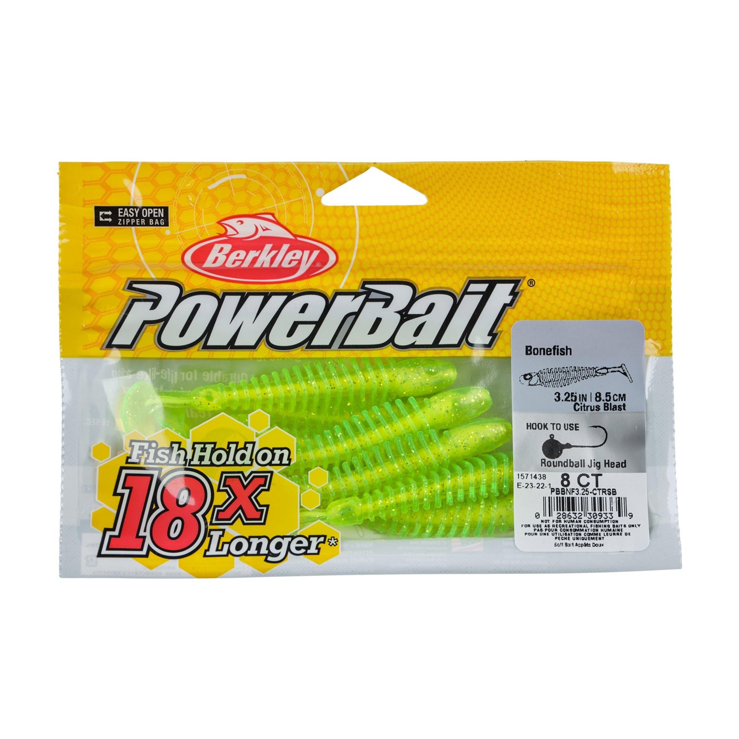 Berkley PowerBait® 3-1/4 in Bonefish Baits 8-Pack - view number 3