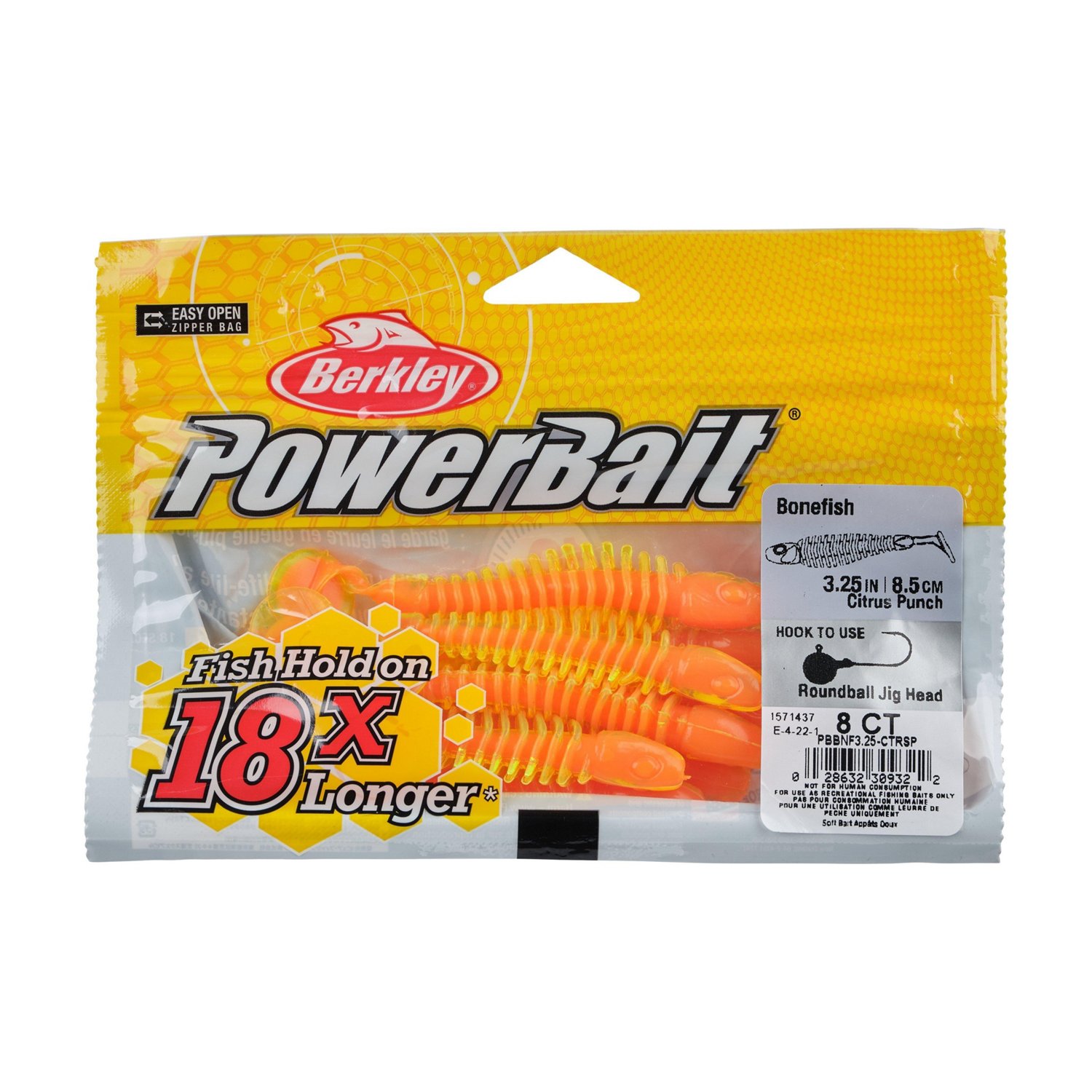 Berkley PowerBait® 3-1/4 in Bonefish Baits 8-Pack - view number 4
