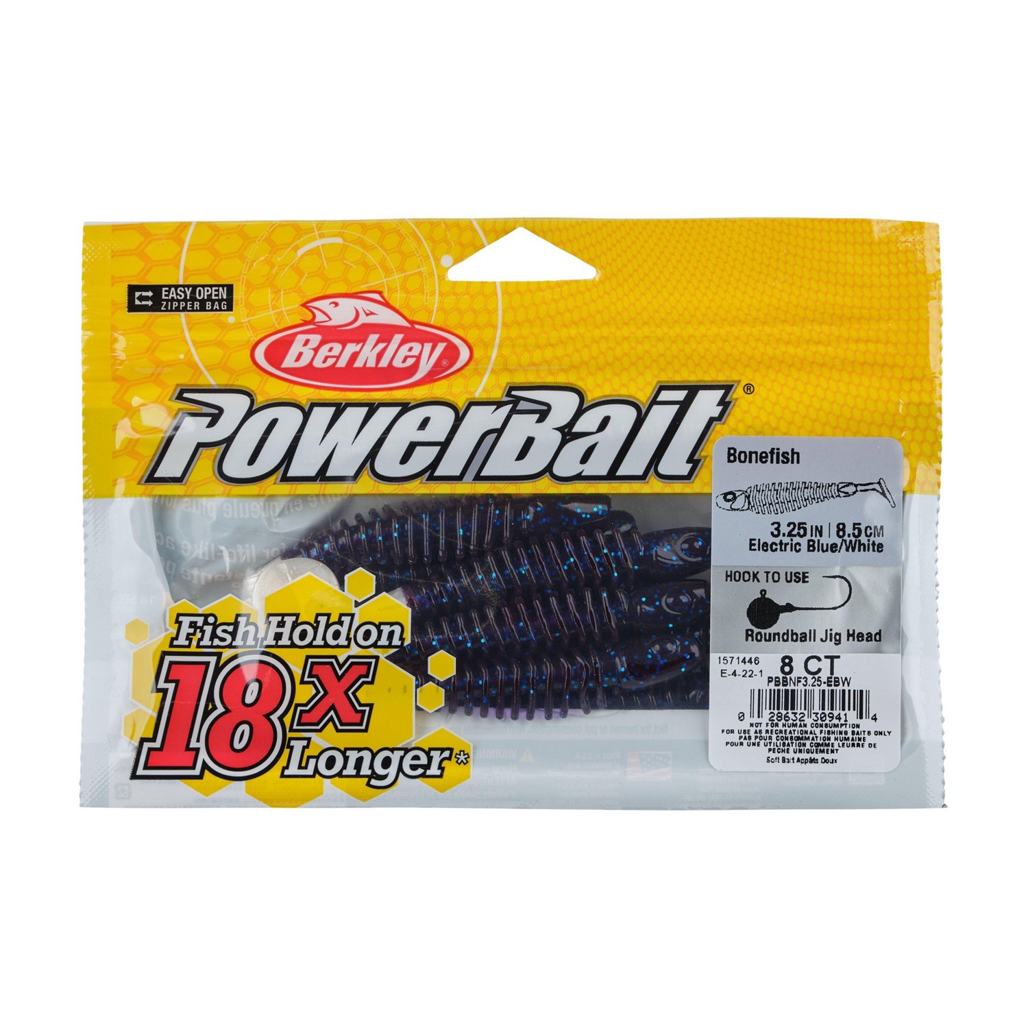 Berkley PowerBait® 3-1/4 in Bonefish Baits 8-Pack - view number 3