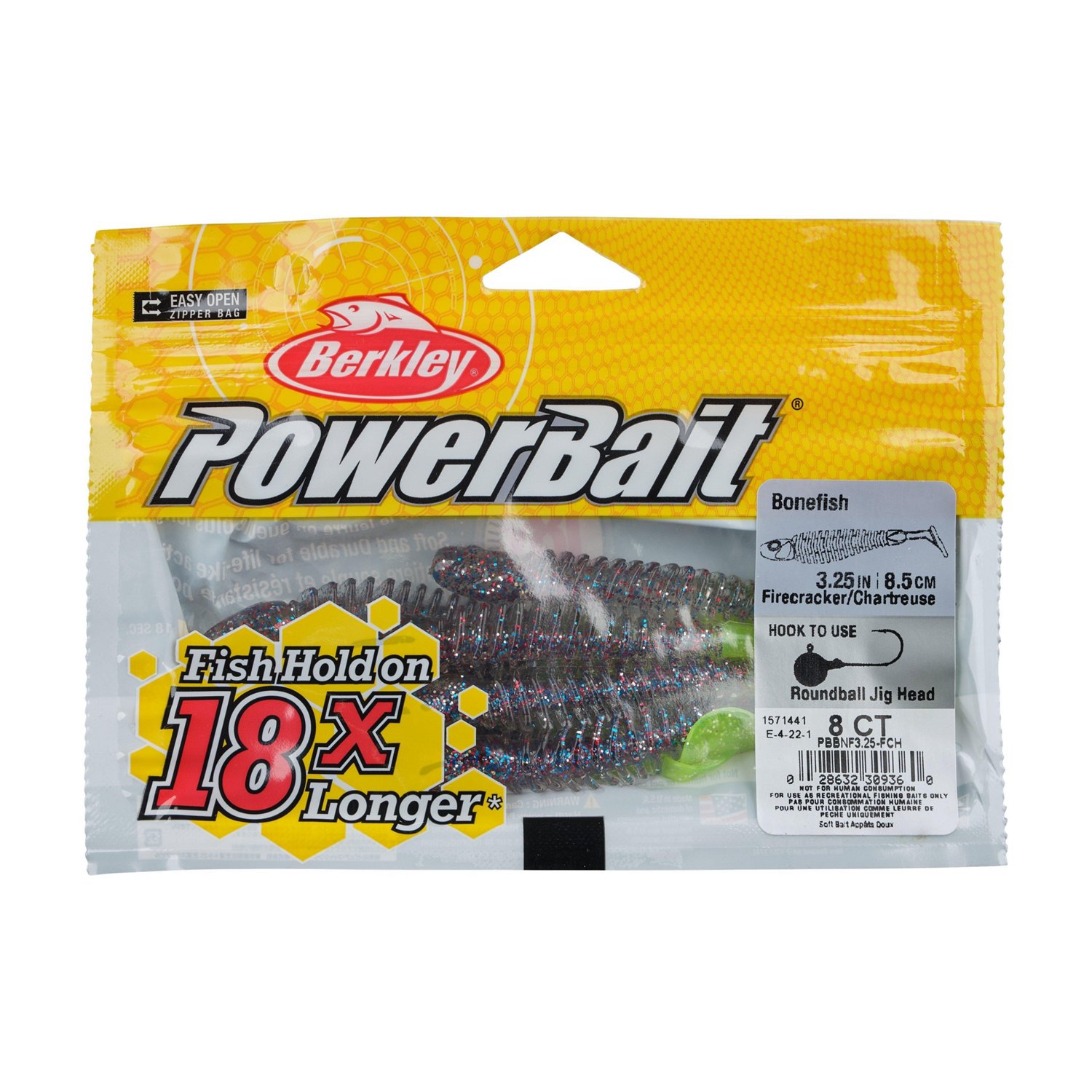 Berkley PowerBait® 3-1/4 in Bonefish Baits 8-Pack - view number 3