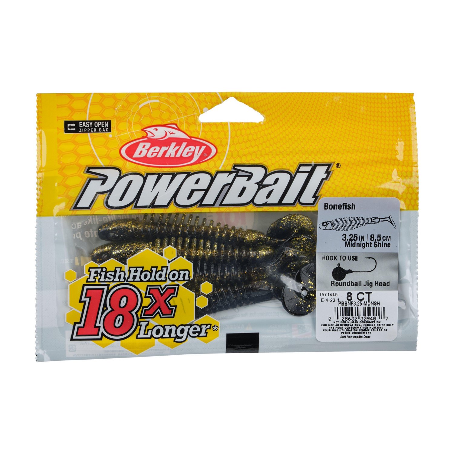Berkley PowerBait® 3-1/4 in Bonefish Baits 8-Pack - view number 3