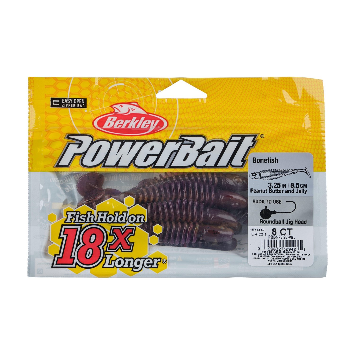 Berkley PowerBait® 3-1/4 in Bonefish Baits 8-Pack - view number 3