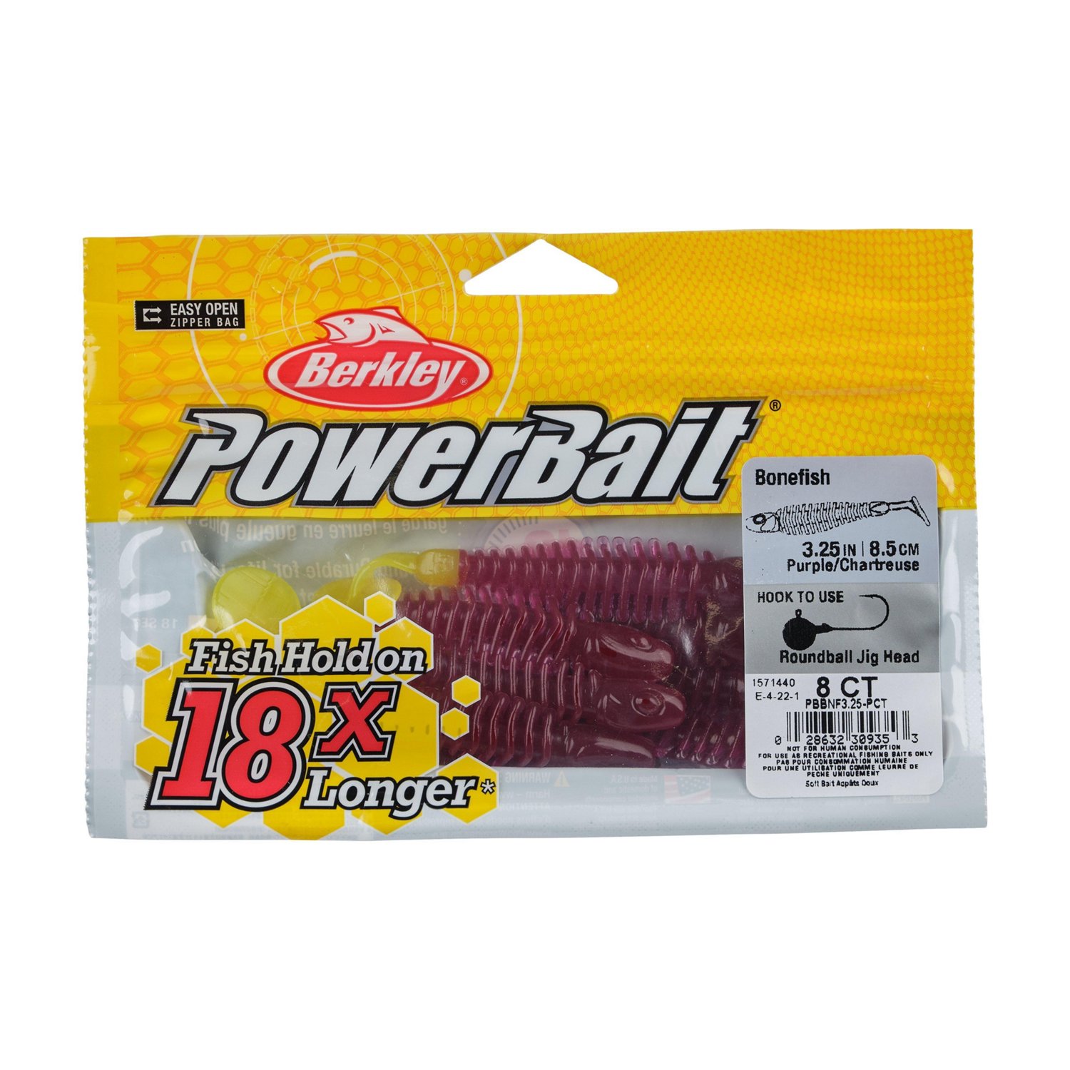 Berkley PowerBait® 3-1/4 in Bonefish Baits 8-Pack - view number 3