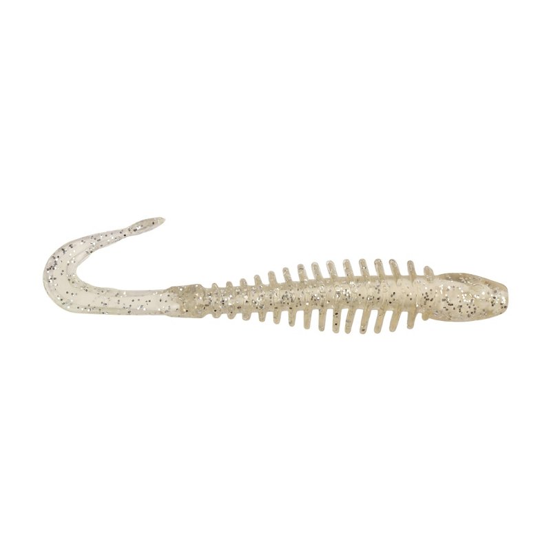 Berkley PowerBait 3 in Curly Bones Worms 10-Pack White Ice - Frsh Wtr Soft Plastic at Academy Sports