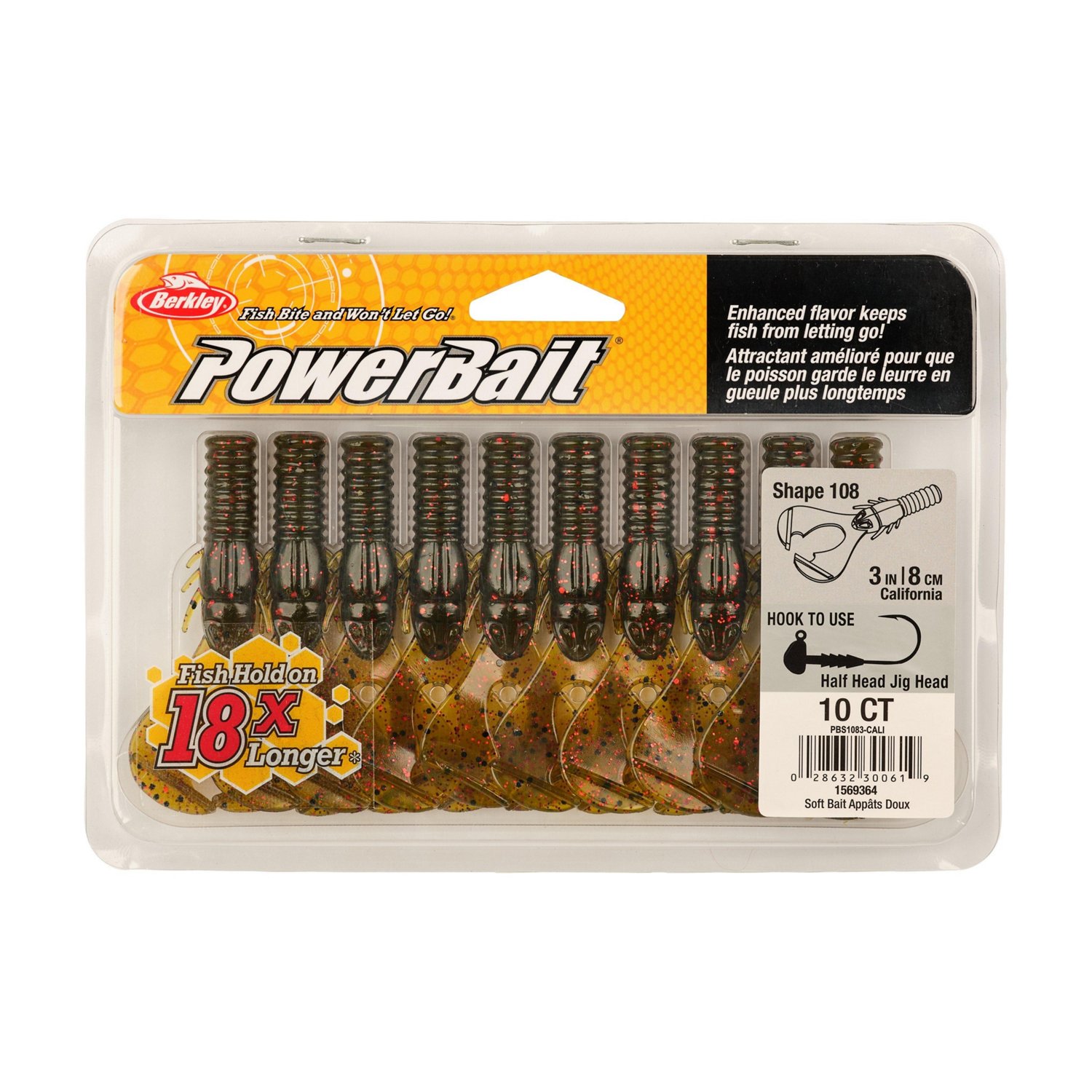 Berkley PowerBait® 3 in Shape 108 Baits 10-Pack - view number 4