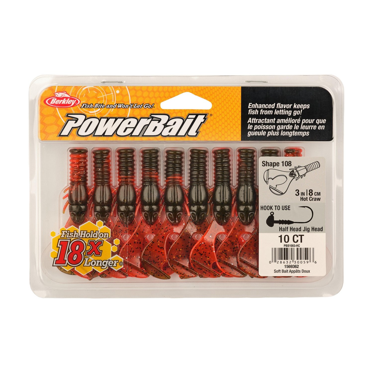 Berkley PowerBait® 3 in Shape 108 Baits 10-Pack - view number 4