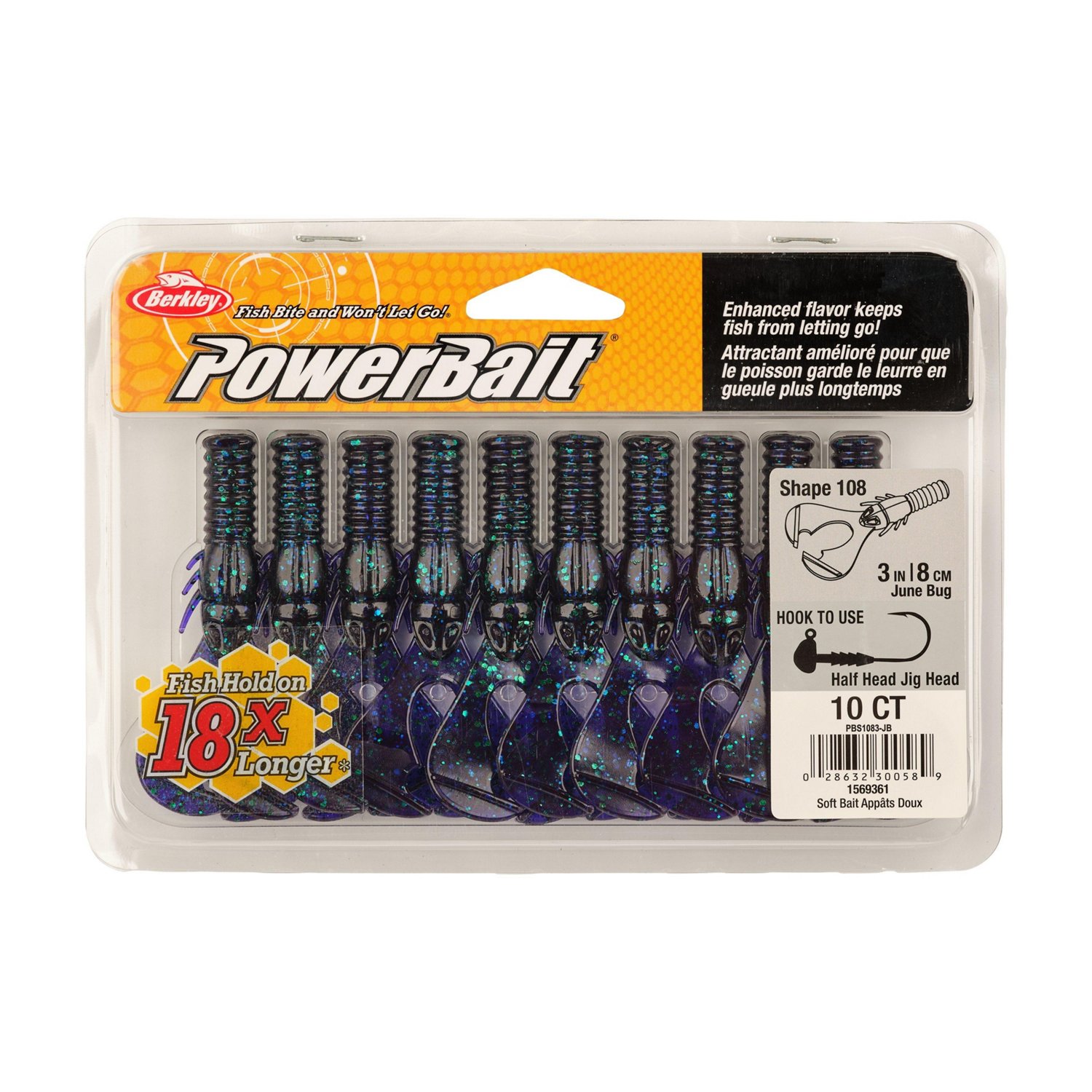 Berkley PowerBait® 3 in Shape 108 Baits 10-Pack - view number 4