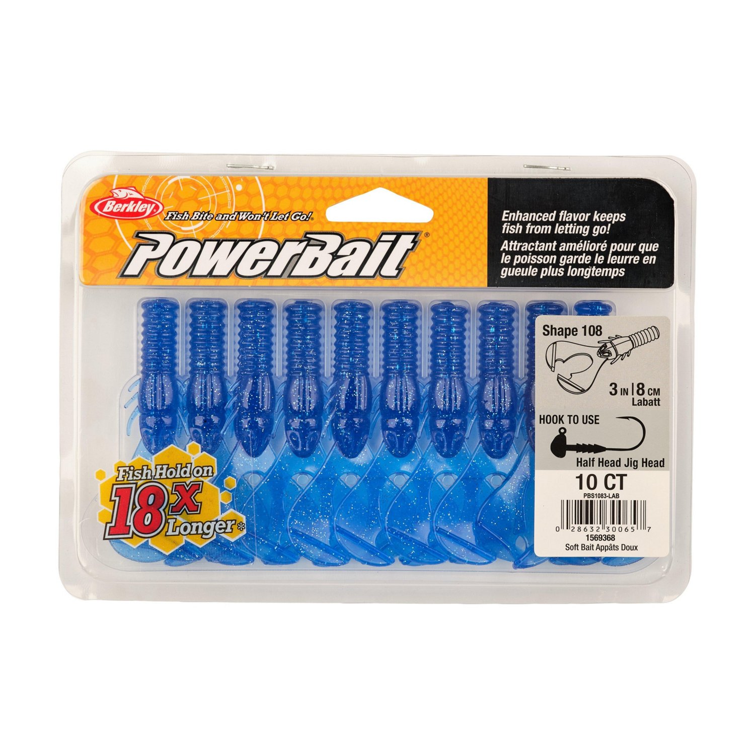 Berkley PowerBait® 3 in Shape 108 Baits 10-Pack - view number 4
