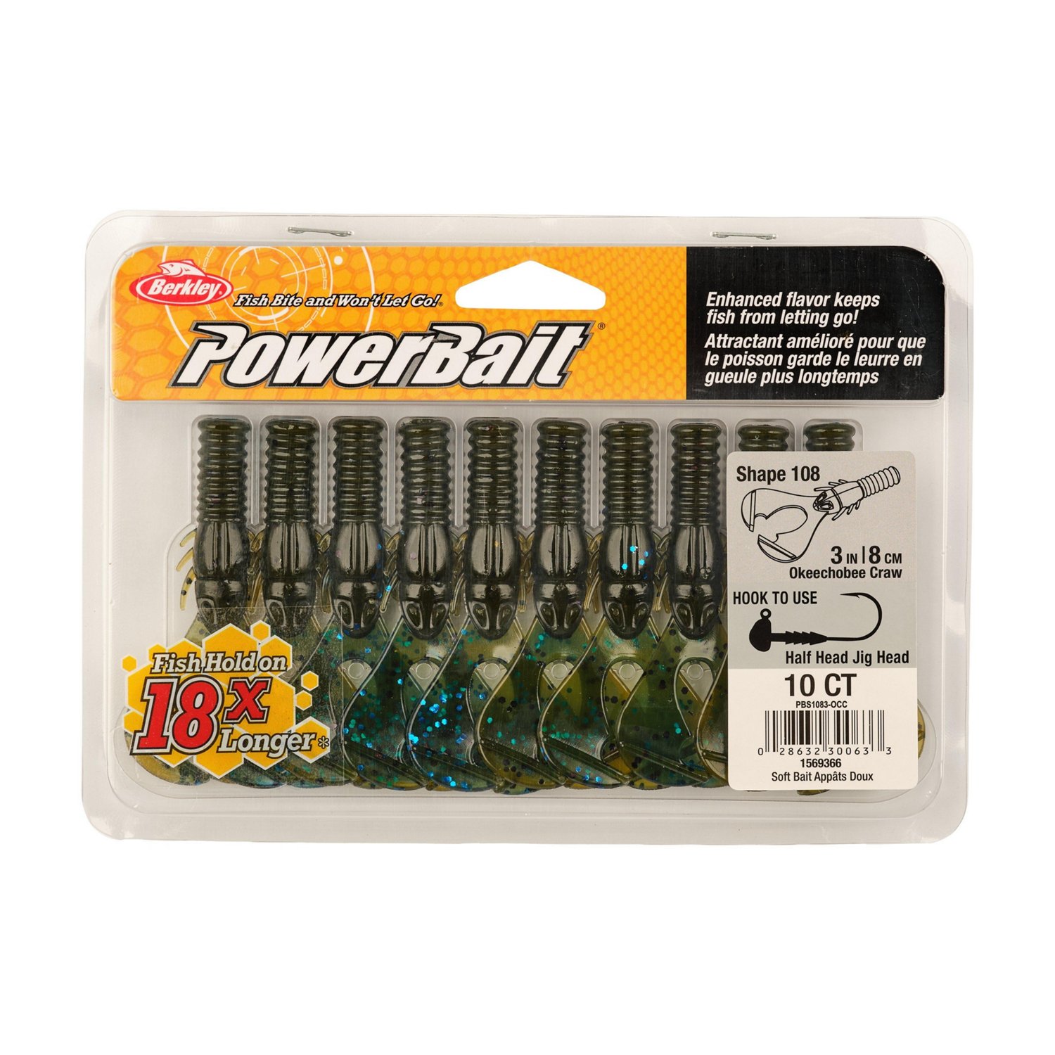 Berkley PowerBait® 3 in Shape 108 Baits 10-Pack - view number 4