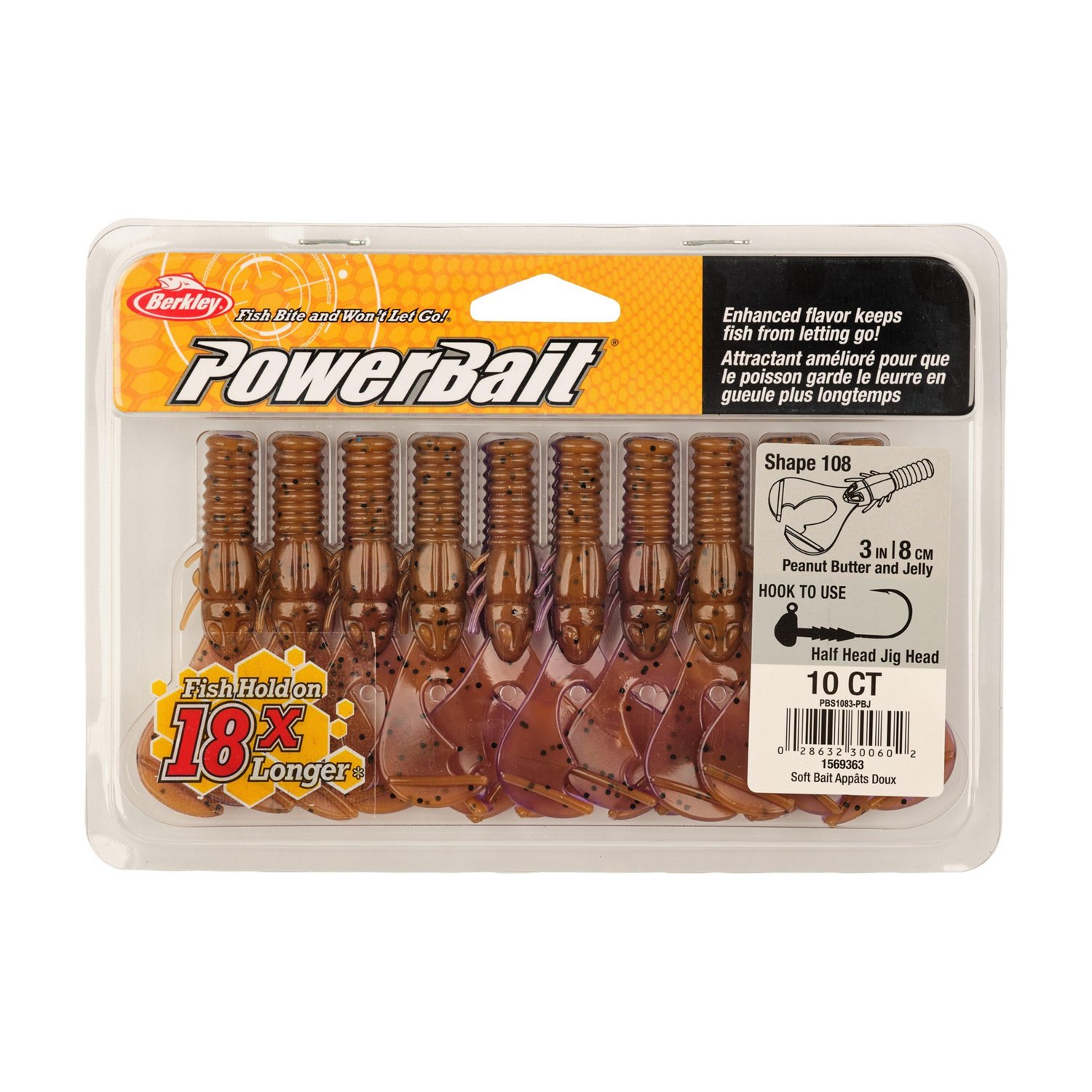 Berkley PowerBait® 3 in Shape 108 Baits 10-Pack - view number 4