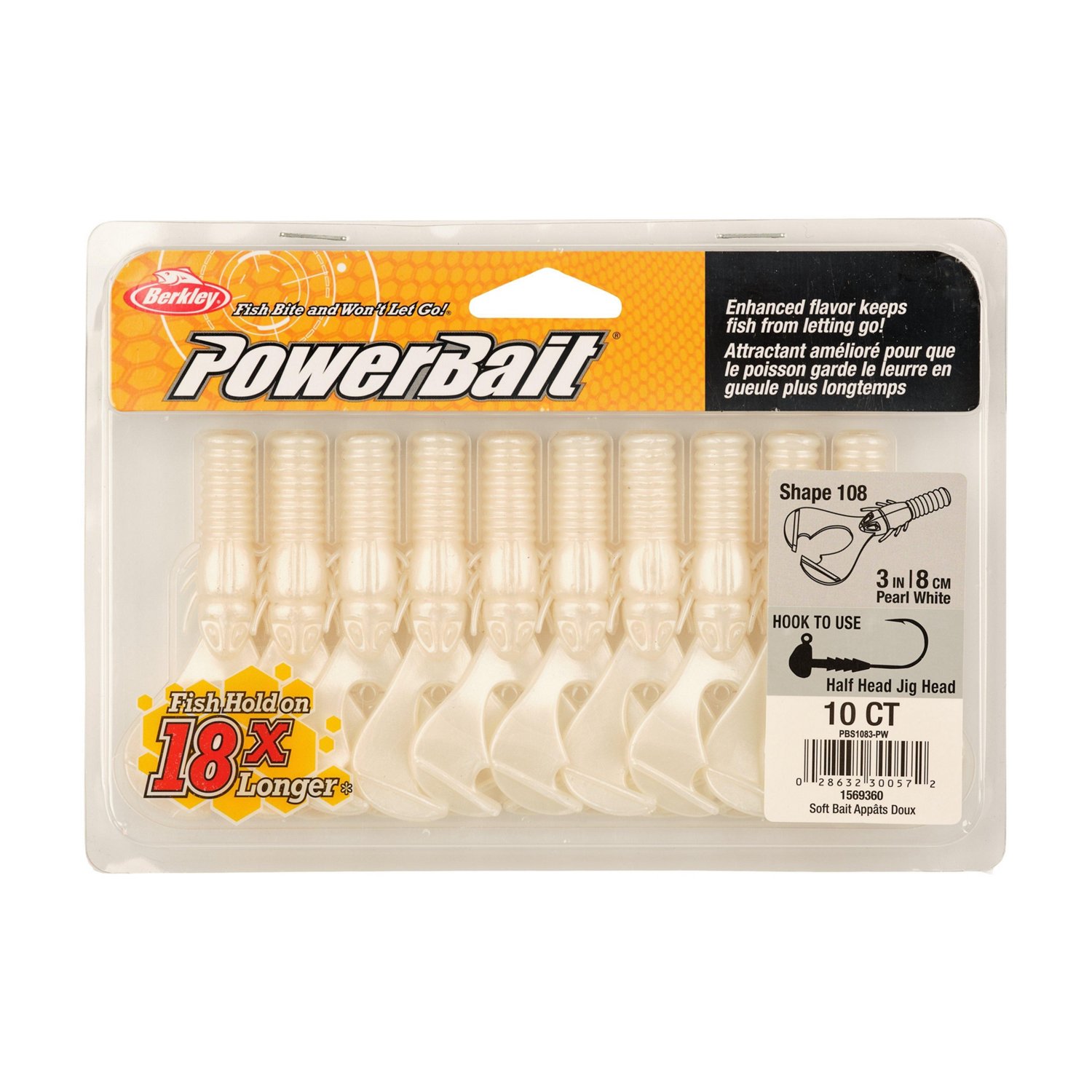 Berkley PowerBait® 3 in Shape 108 Baits 10-Pack - view number 4