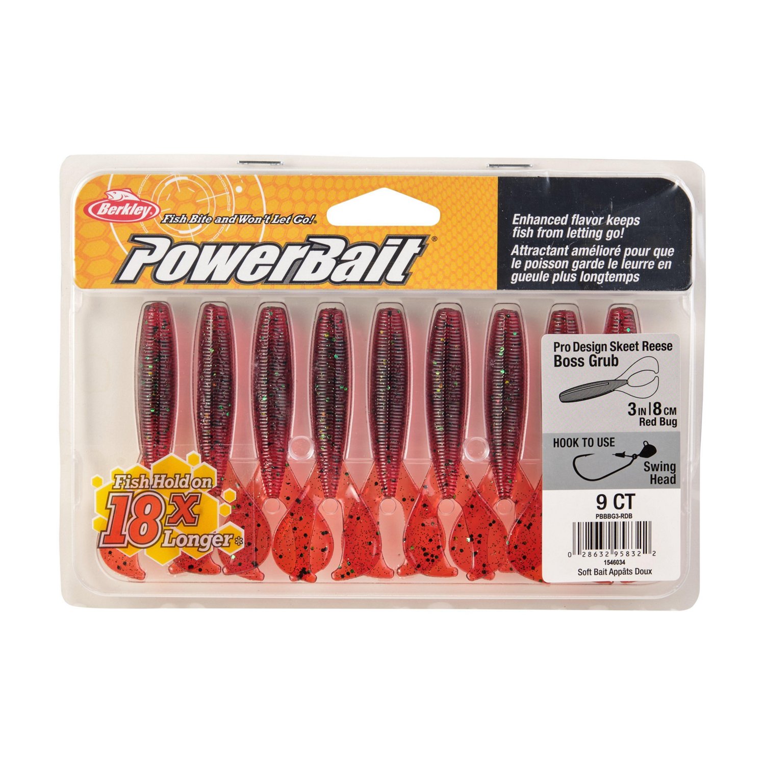 Berkley PowerBait® 3 in The Boss Grub Baits 9-Pack                                                                              - view number 4