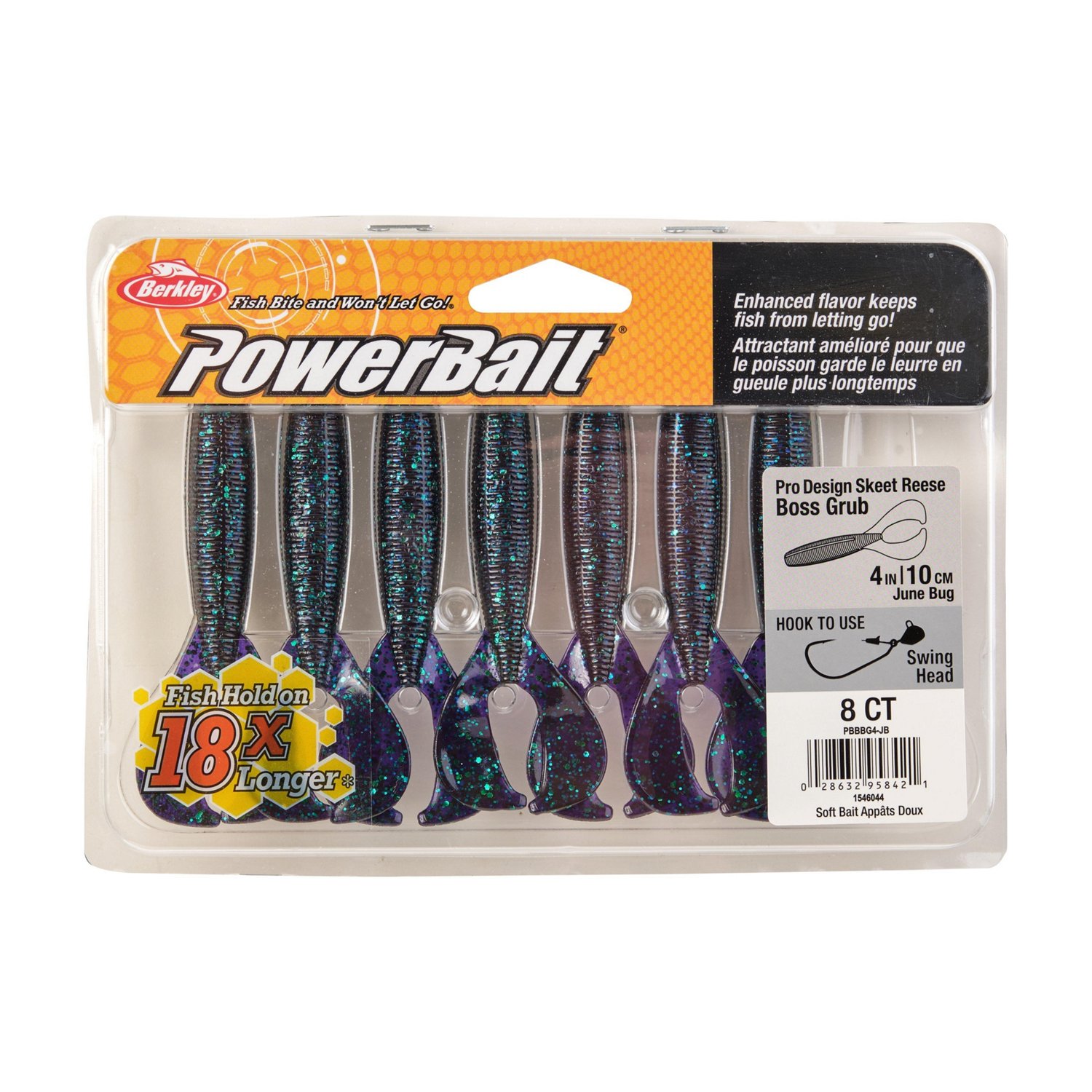 Berkley PowerBait® 4 in The Boss Grub Baits 8-Pack - view number 4