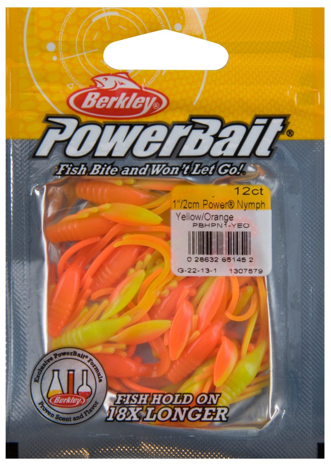 Berkley PowerBait 1 in Power Nymph 12-Pack - view number 1
