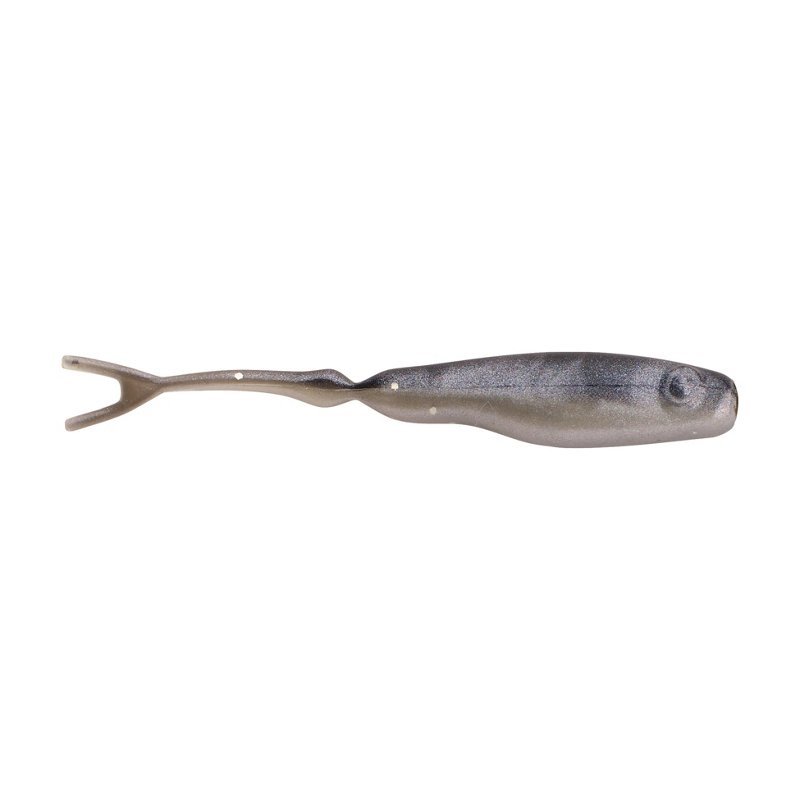 Swimming Snake Berkley PowerBait 1.5 in Snake-Tongue Minnow 14-Pack Black Shad - Frsh Wtr Soft Plastic at Academy Sports