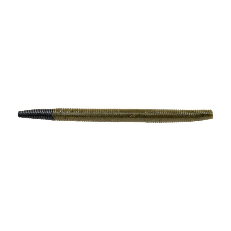 Berkley PowerBait 6-1/4 in The General Worms 6-Pack Green Pumpkin/Black - Frsh Wtr Soft Plastic at Academy Sports
