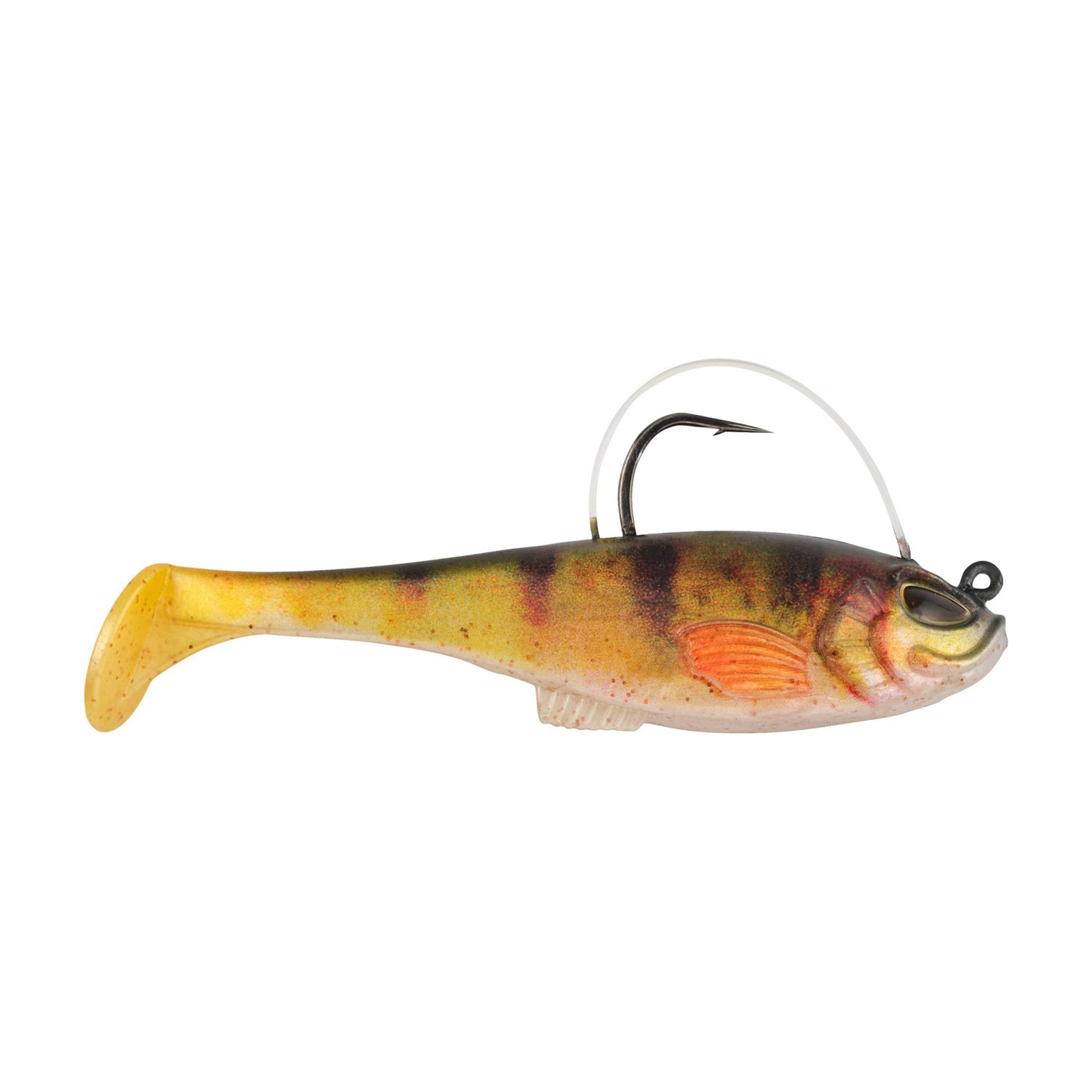 Berkley PowerBait Agent E 3.75 in HD Yellow Perch Soft Bait 2-Pack - view number 2