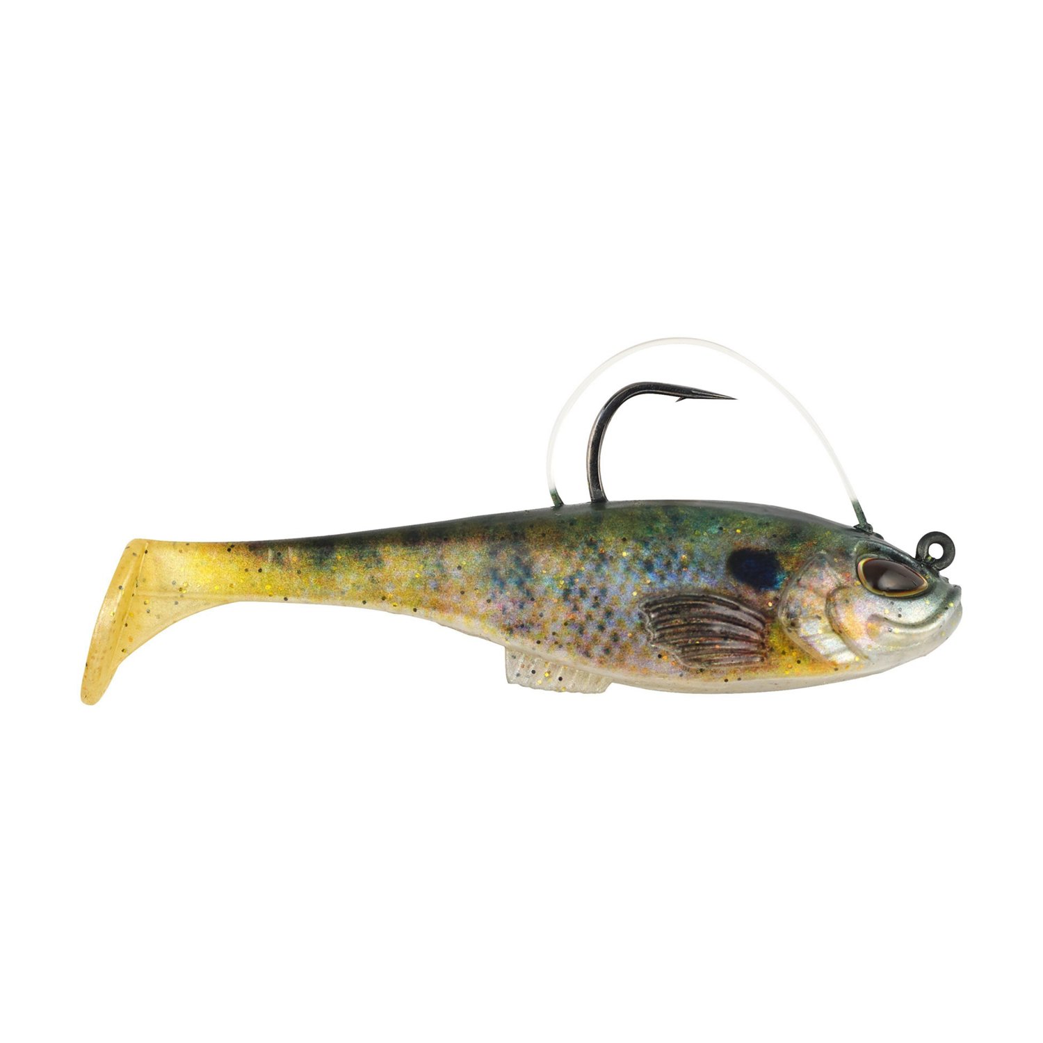 Berkley PowerBait Agent E 3.75 in HD Yellow Perch Soft Bait 2-Pack - view number 2