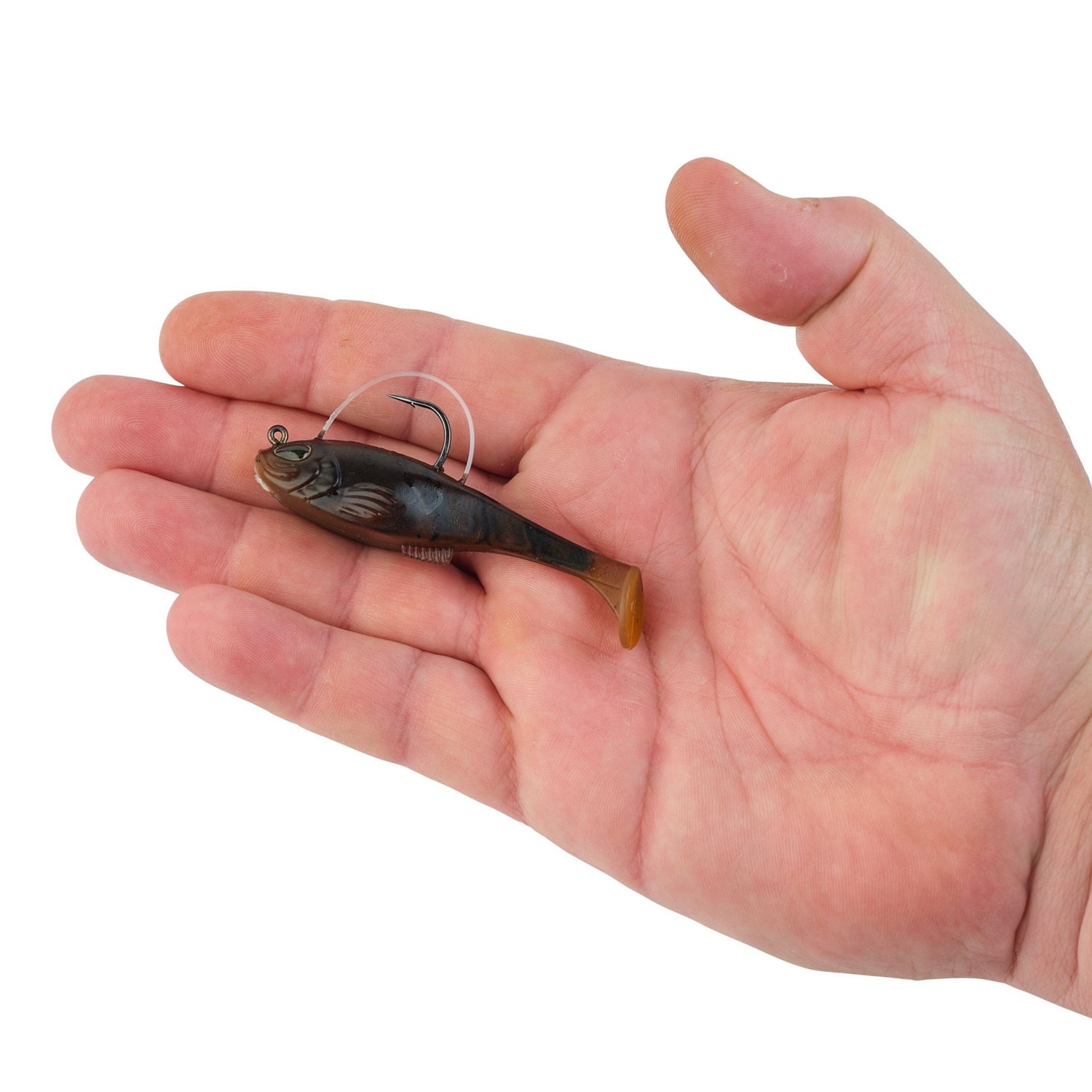 Berkley PowerBait Agent E 3.75 in HD Yellow Perch Soft Bait 2-Pack - view number 5