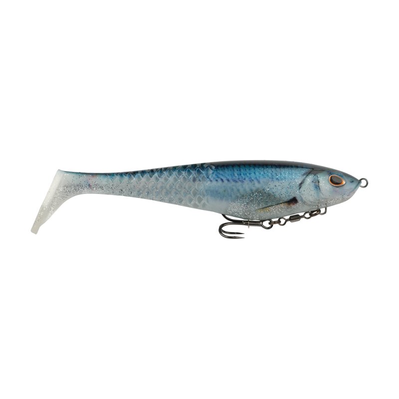 Berkley PowerBait&reg; CullShad Fishing Bait, HD Blue Shad, 6 in, Soft Swimbait, Equipped with Fusion19&trade; Hook, Smart Weighting System